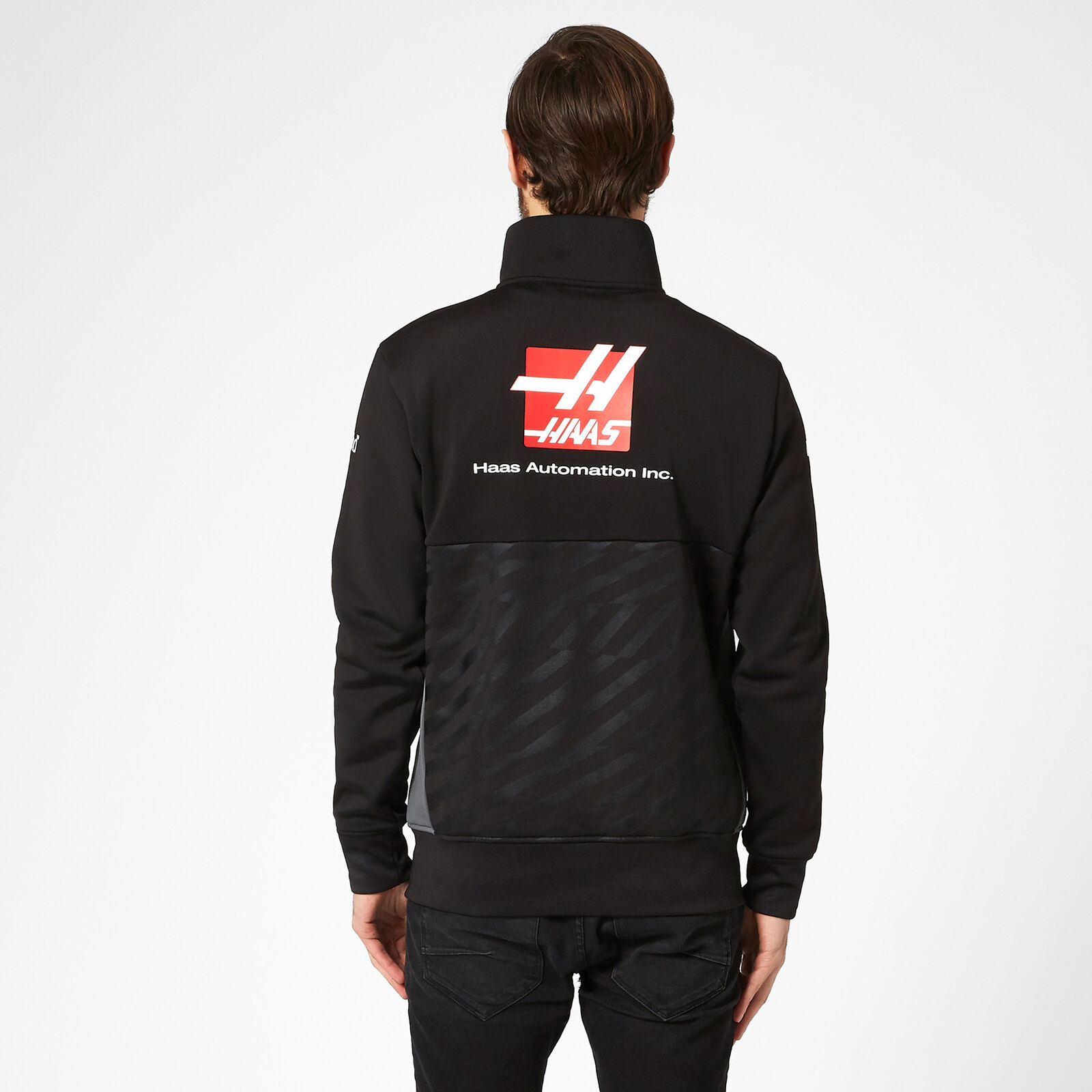 Fuel For Fans Unisex Formula 1 Haas F1 Team Pullstring Bag Black One Size